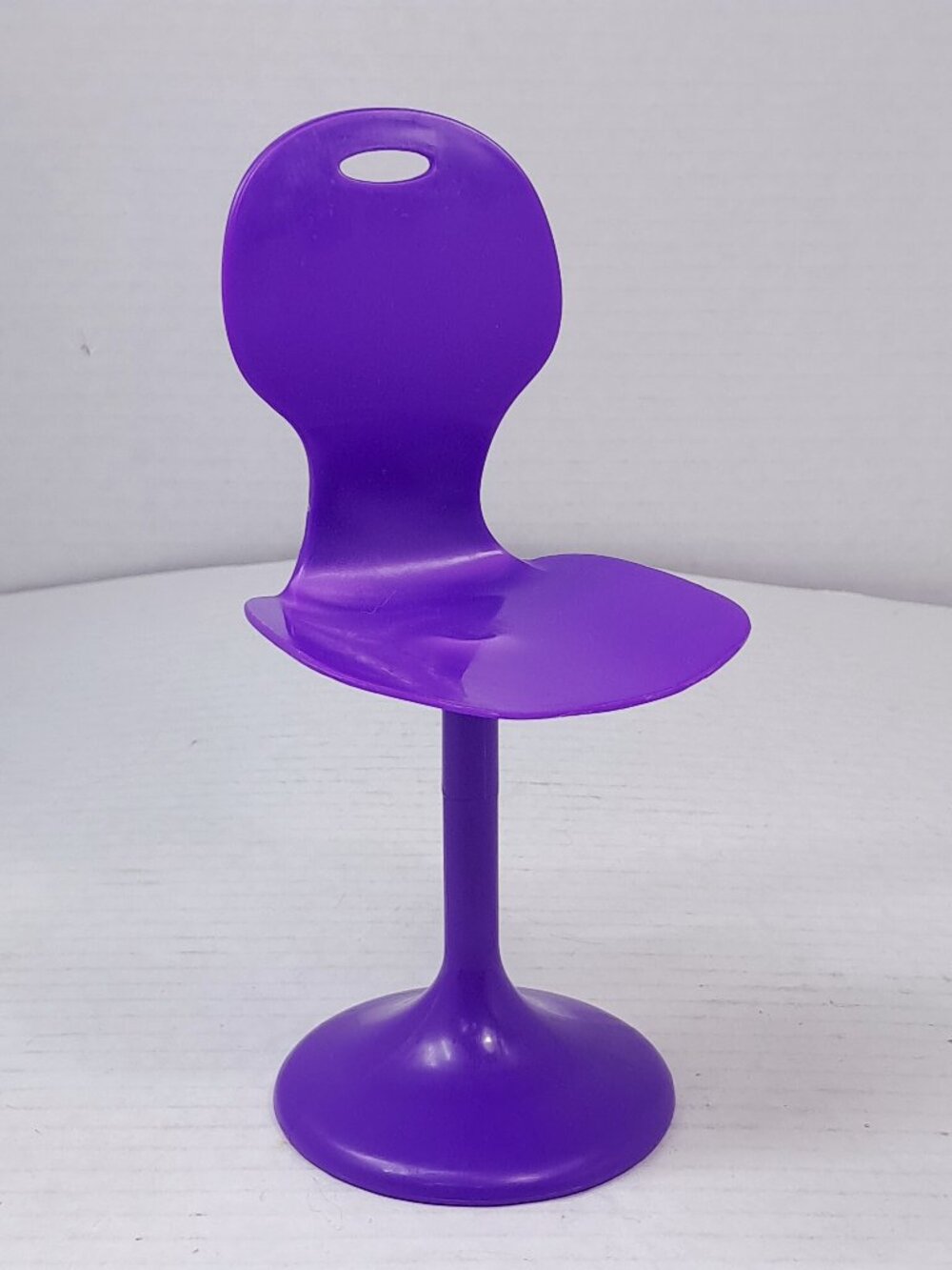 Barbie Space Station Discovery purple chair stool barstool replacement part - Picture 1 of 11